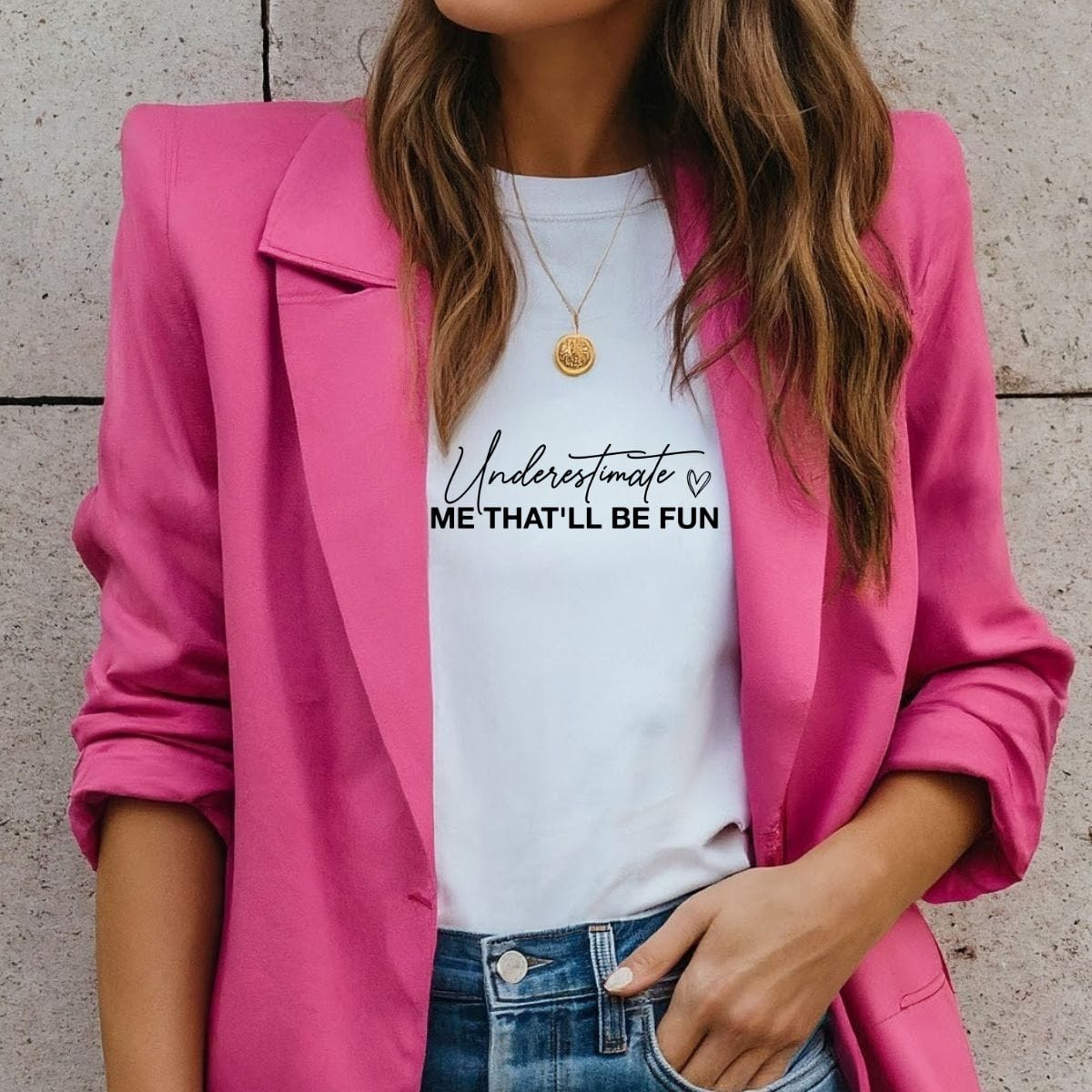 Simpli Must Have TShirt Underestimate Me That'll be Fun Tshirt