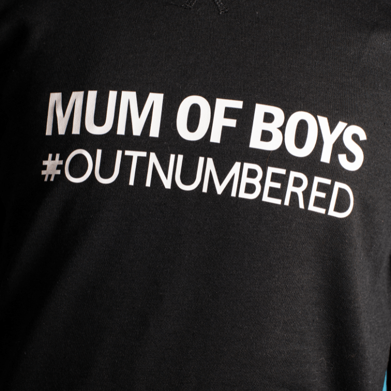 Simpli Sweatshirt Mum of Boys Outnumbered Jumper