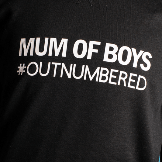 Simpli Sweatshirt Mum of Boys Outnumbered Jumper