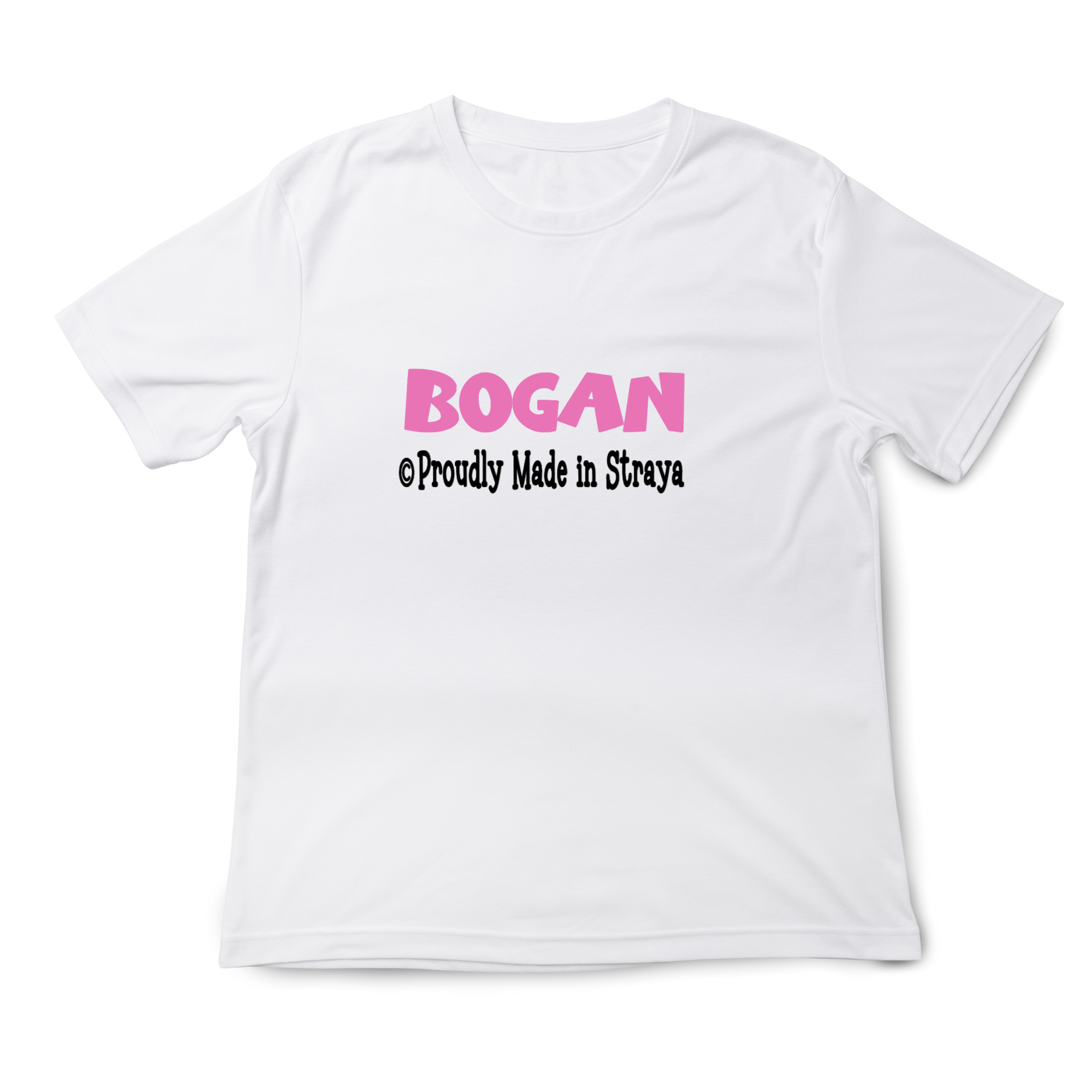 Simpli tshirt BOGAN Proudly Made in Straya Tshirt
