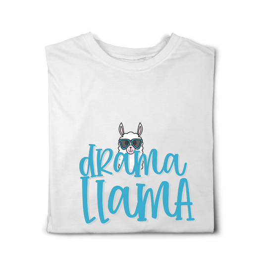 Simpli tshirt Drama Llama Tshirt