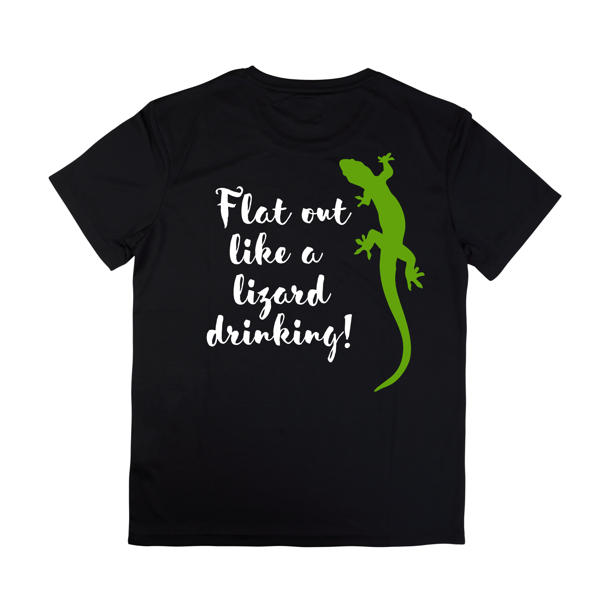 Simpli tshirt Flat Out Like a Lizard Drinking Tshirt