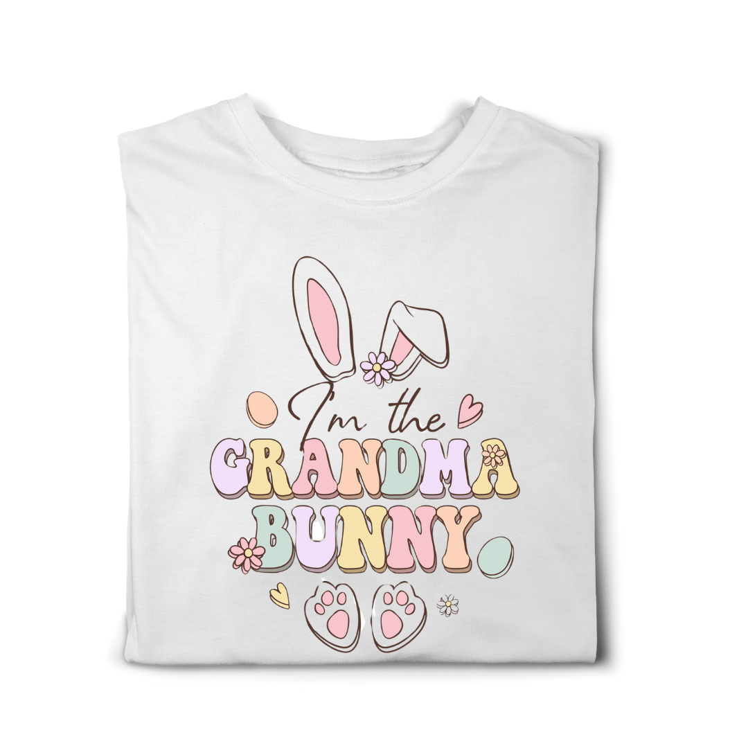 Simpli tshirt Grandma Bunny Tshirt