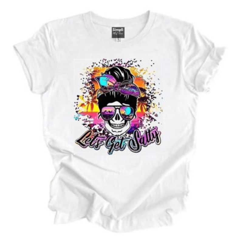 Simpli tshirt Let’s Get Salty Tshirt
