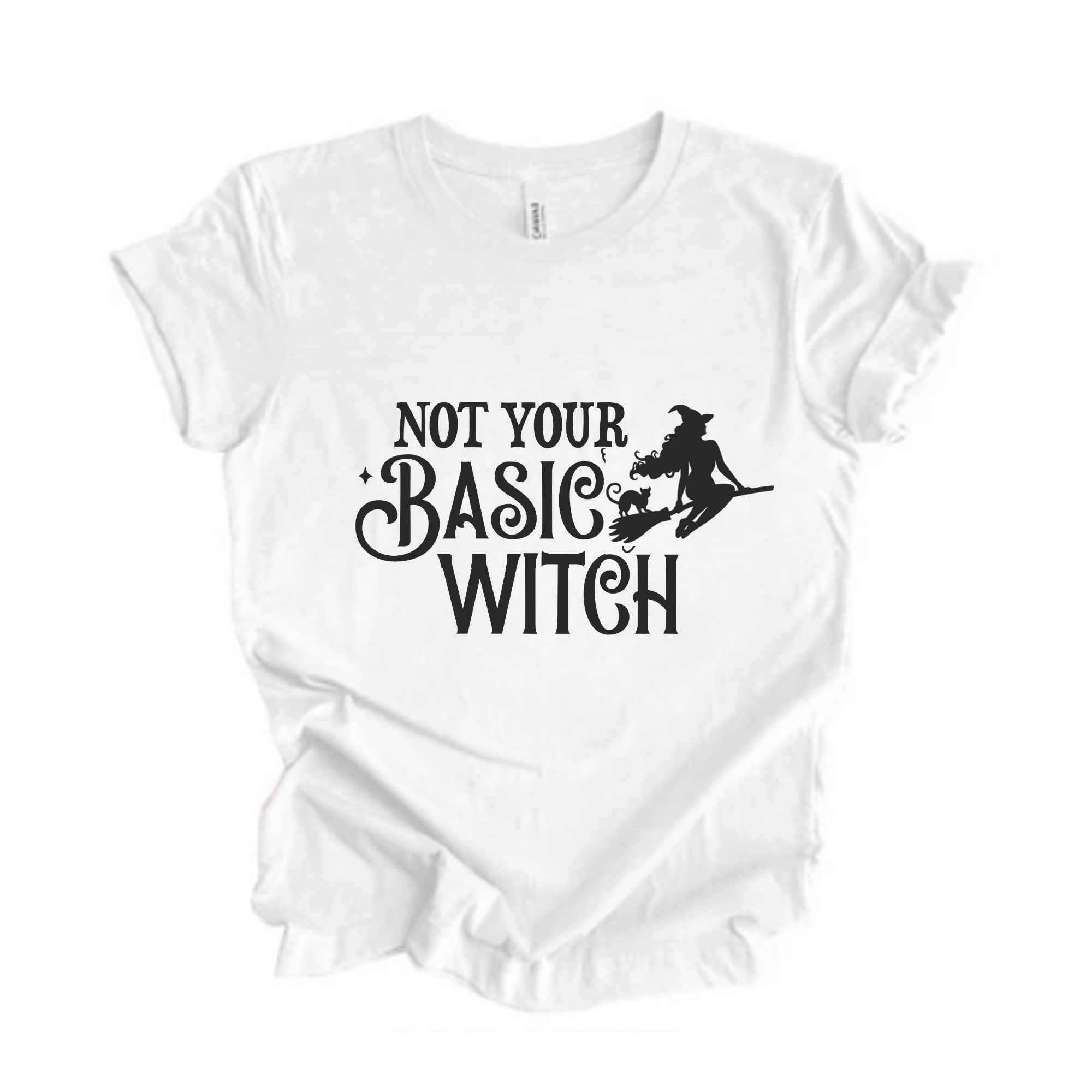Simpli tshirt Not Your Basic Witch Shirt