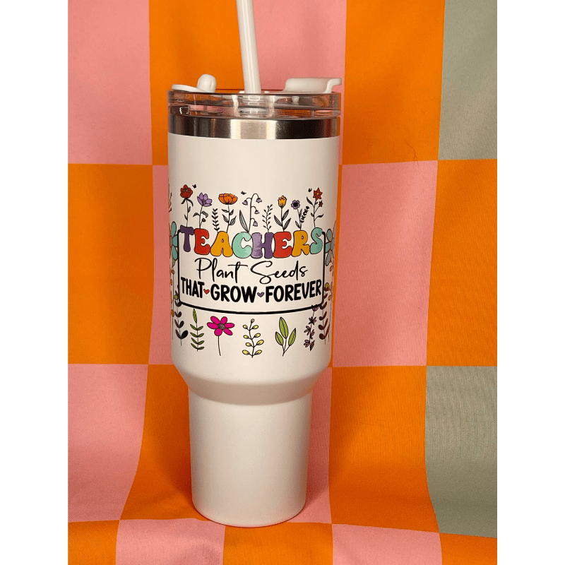 SimpliMust 40oz tumbler Teacher Inspire 40oz Cup