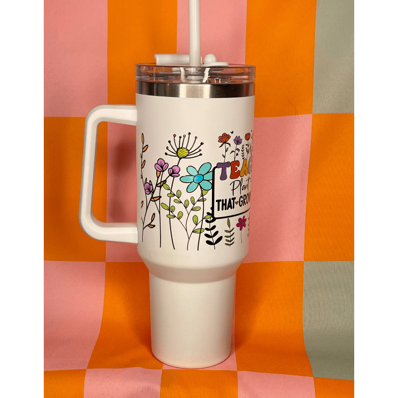 SimpliMust 40oz tumbler Teacher Inspire 40oz Cup