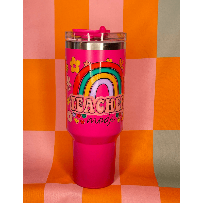 SimpliMust 40oz tumbler Teacher Mode 40oz Cup