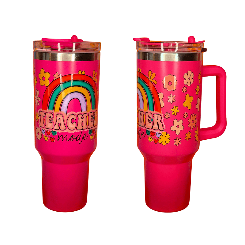 SimpliMust 40oz tumbler Teacher Mode 40oz Cup