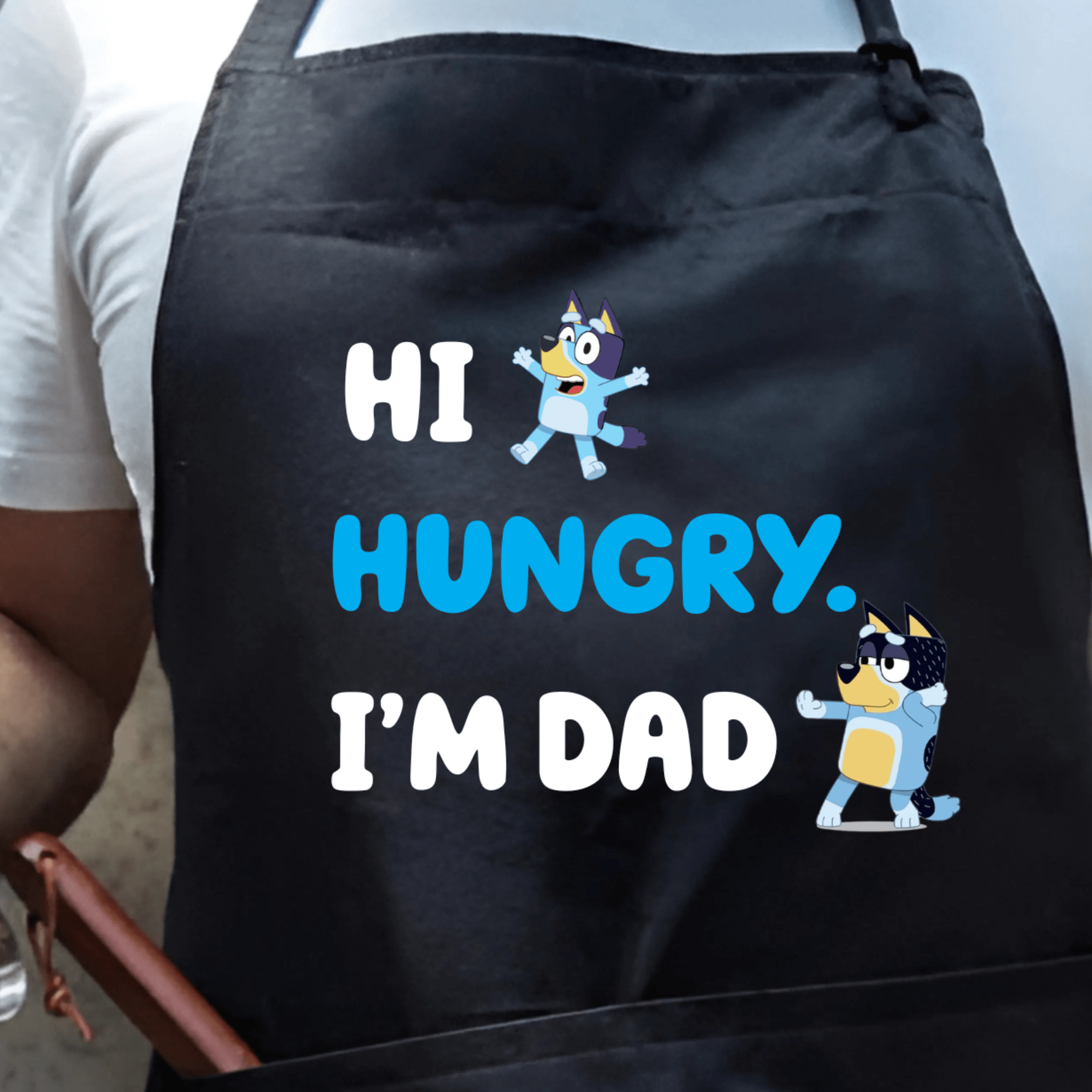 SimpliMust Aprons Bluey Bandit BBQ Apron