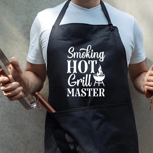 SimpliMust Aprons Smoking Hot Grill Master Apron