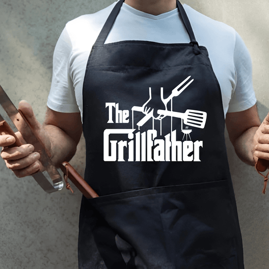 SimpliMust Aprons The Grillfather BBQ Apron