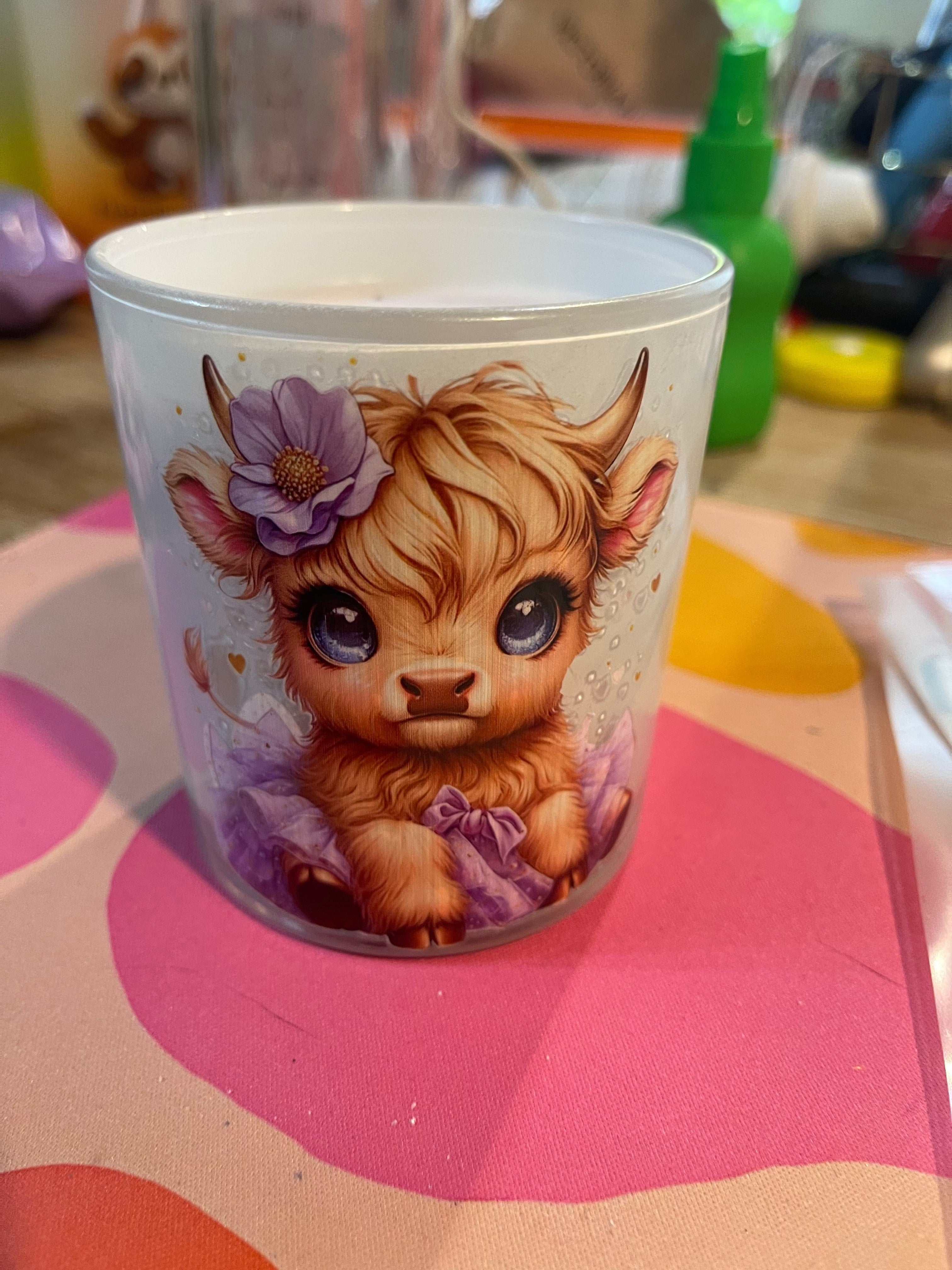 SimpliMust Candle Highland Cow Candle