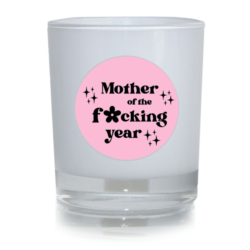 SimpliMust Candles Mother of the F*king Year Candle