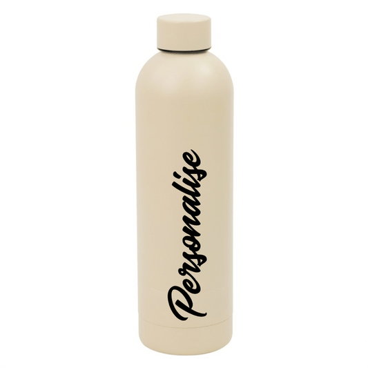 SimpliMust Drinkbottle Personalised Drinkbottle 750ml - Stone