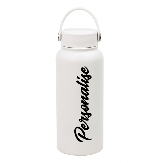 SimpliMust Drinkbottle Personalised Drinkbottle - White