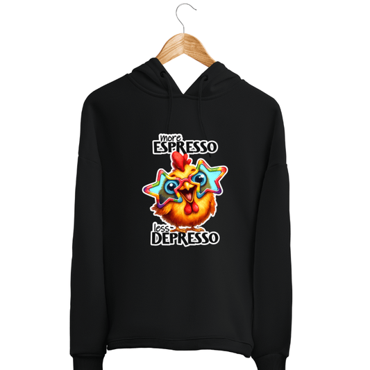 SimpliMust Hoodie More Espresso Less Depresso Hoodie