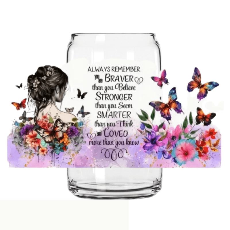 SimpliMust Libbey Glass Cup You Are Loved Glass Libbey Cup