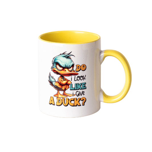 SimpliMust Mug Do I Look Like I Give a Duck Mug