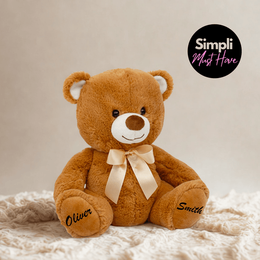 SimpliMust Personalised Plush Teddy