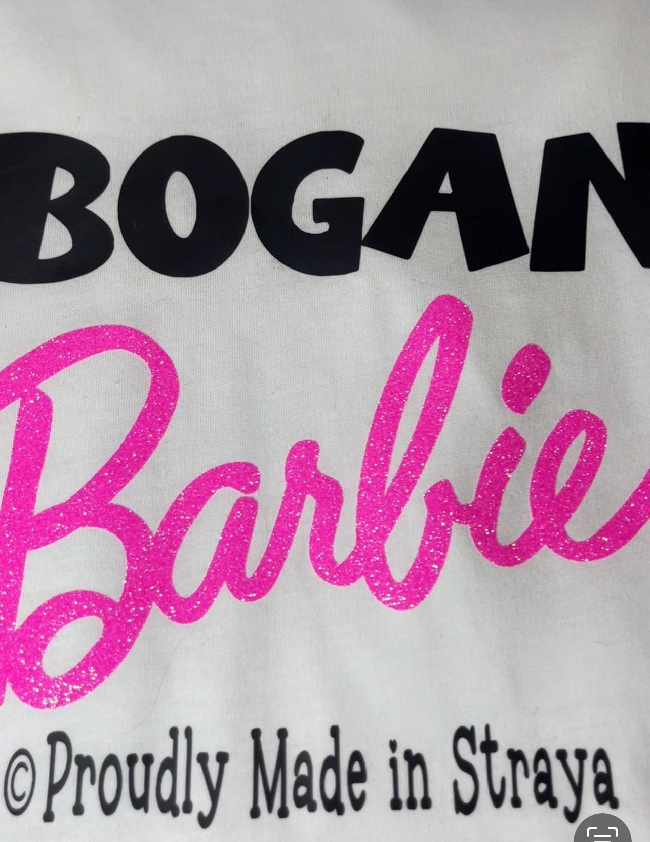 SimpliMust Tshirt Bogan Barbie Tshirt