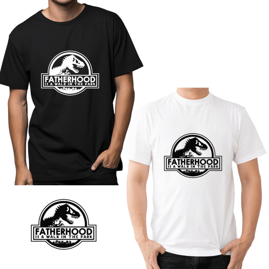 SimpliMust TShirt Fatherhood is a Walk in the Park