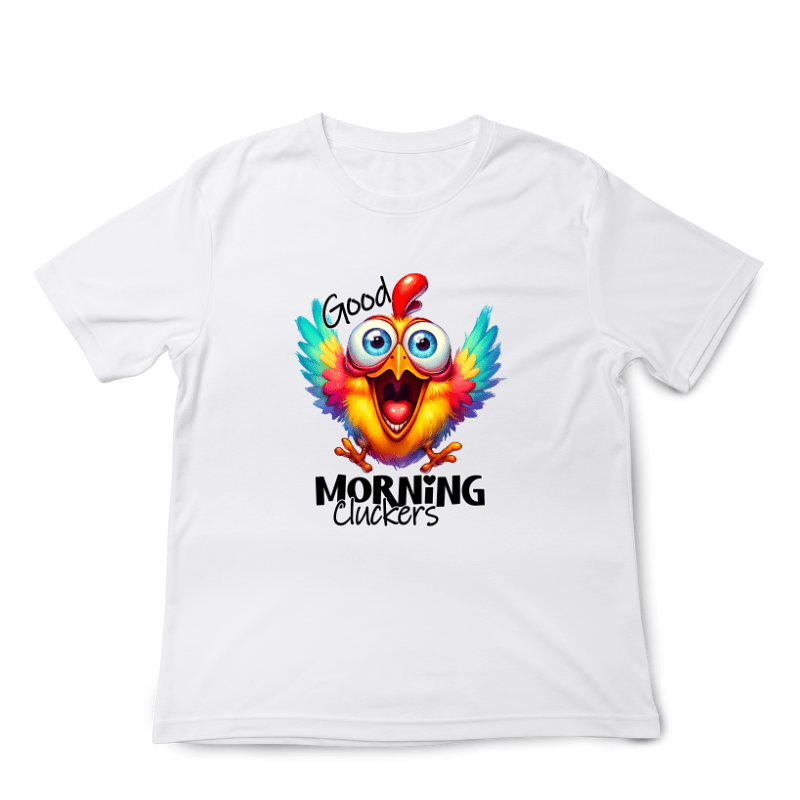 SimpliMust tshirt Good Morning Cluckers Tshirt