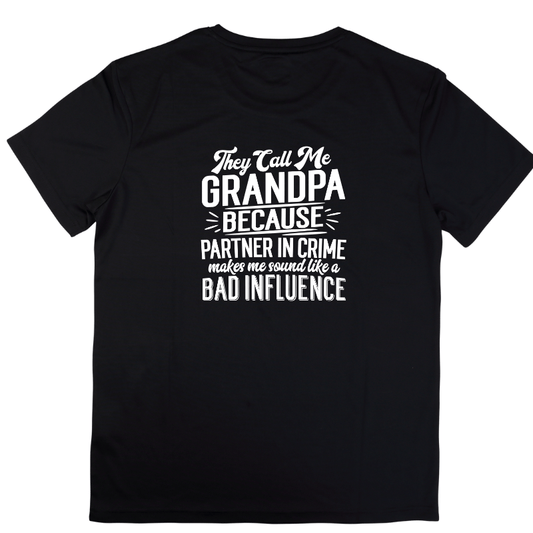 SimpliMust TShirt Grandpa Partner in Crime