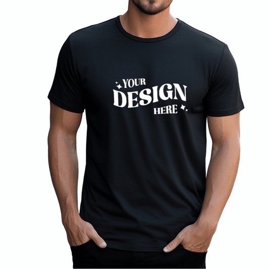 SimpliMust tshirt Personalised Tshirt - Black