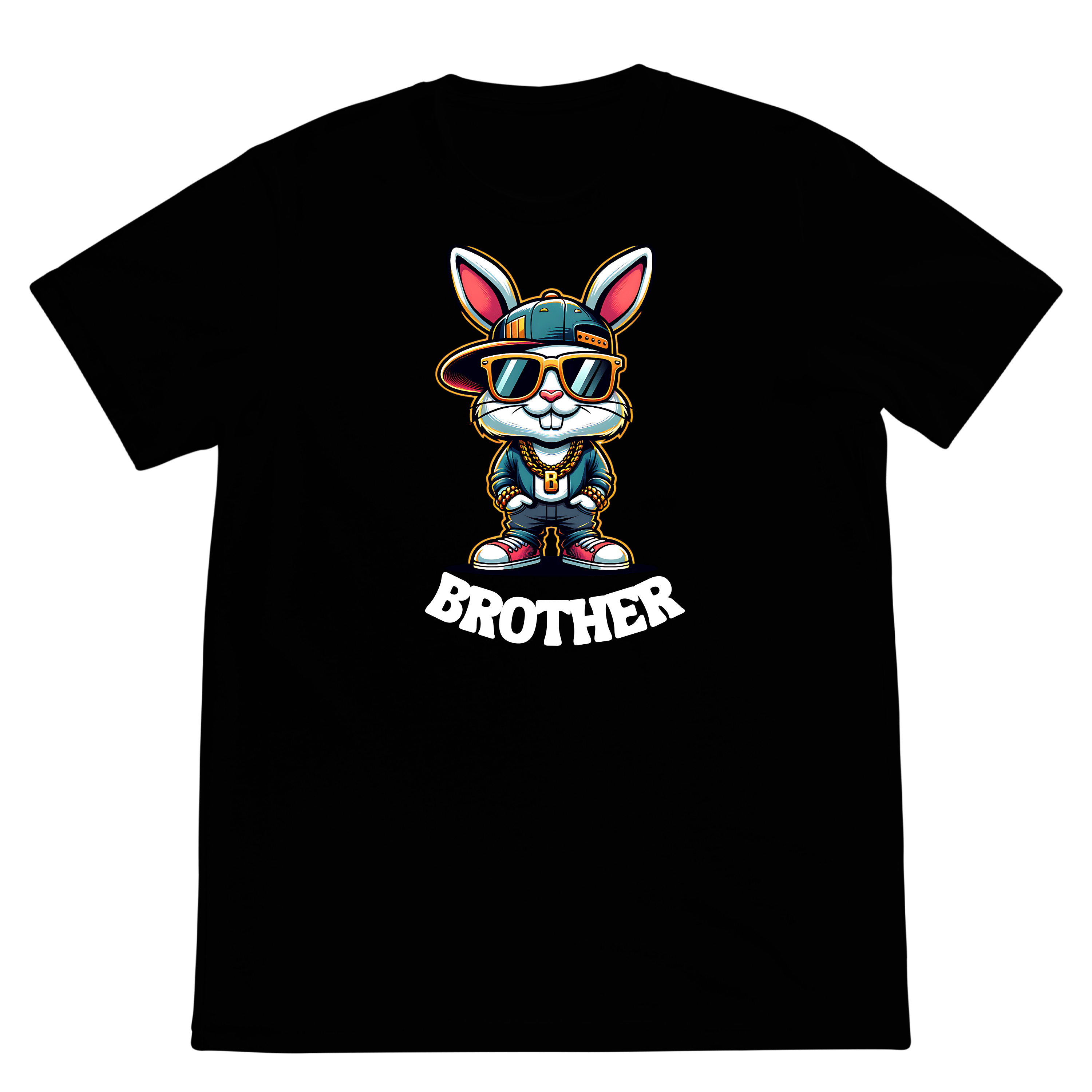 SimpliMust Tshirts Easter Bunny Tshirt - Personalised