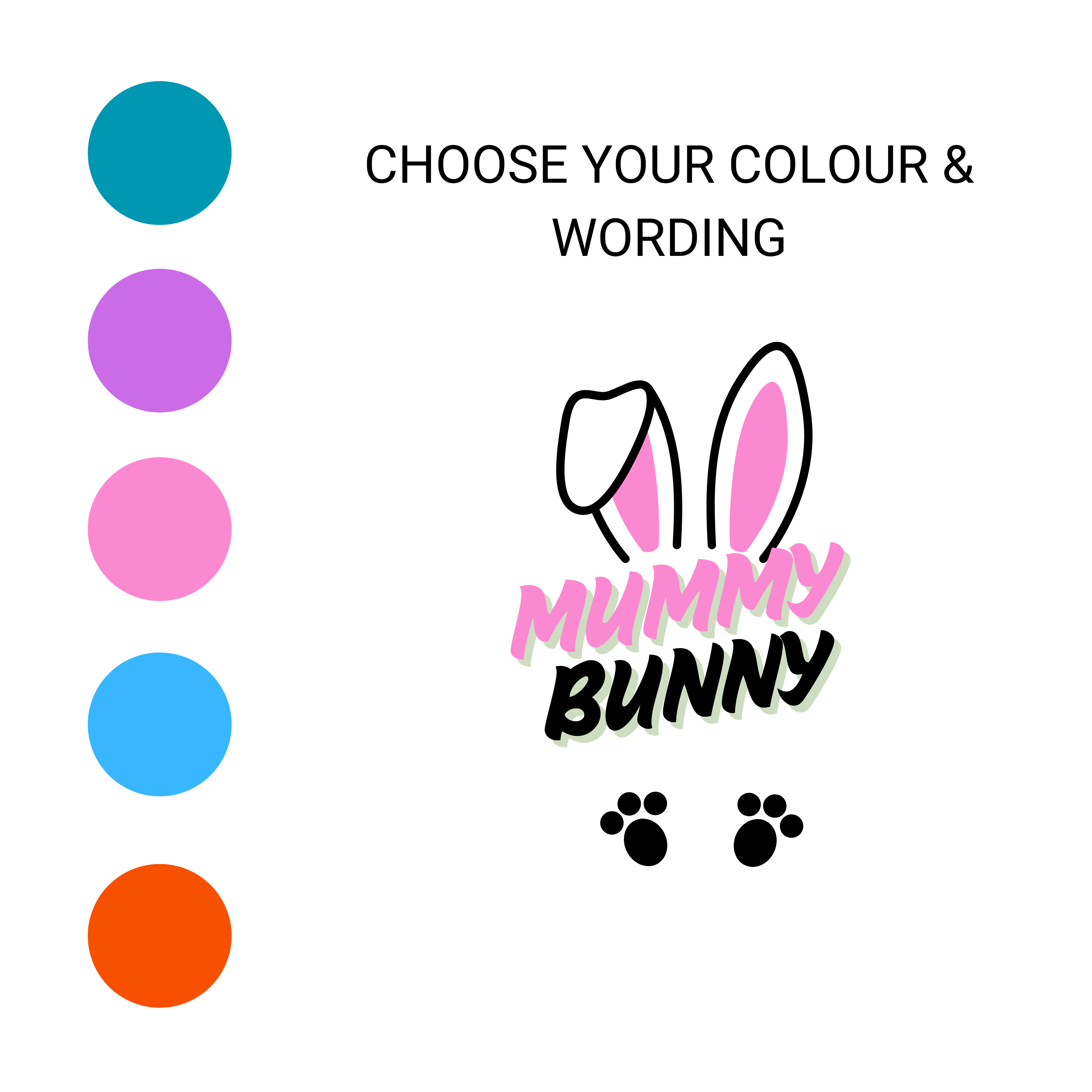 SimpliMust Tshirts Family Easter Tshirts - Personalised Easter  Tshirts