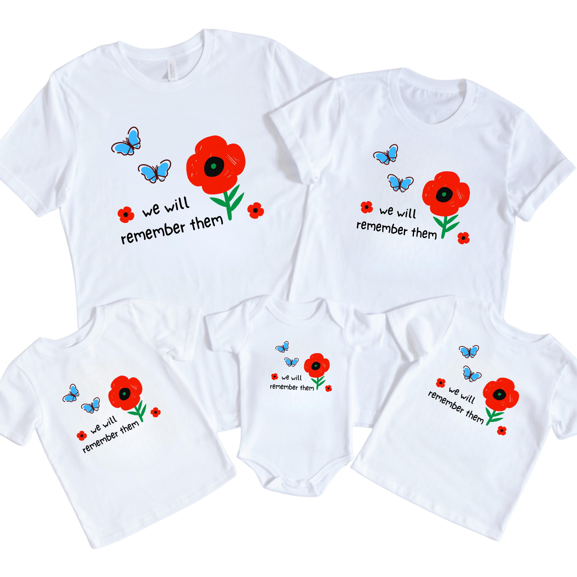 SimpliMust Tshirts Family We Will Remember Them Tshirts