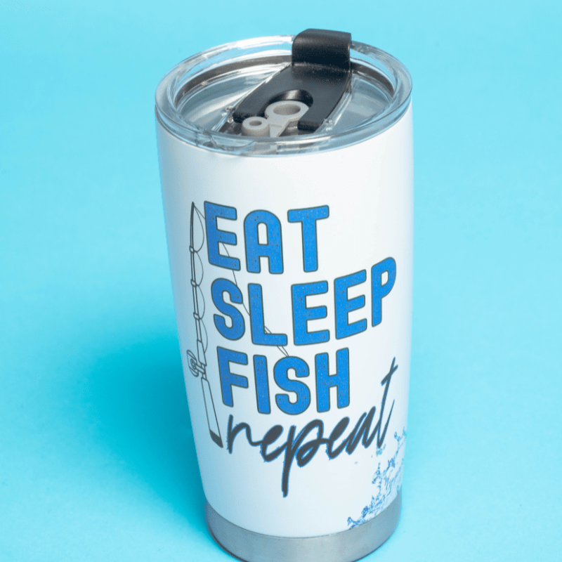 SimpliMust Tumblers East Sleep Fish Repeat 20oz Tumbler