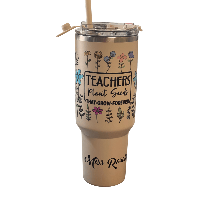 SimpliMust Tumblers Personalised Teacher Insulated Tumbler