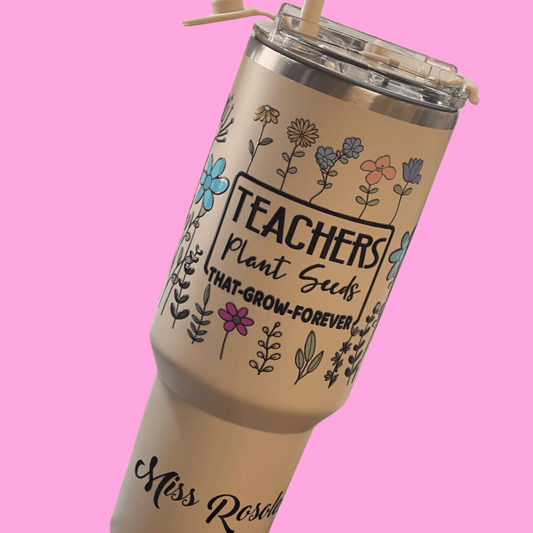SimpliMust Tumblers Personalised Teacher Insulated Tumbler