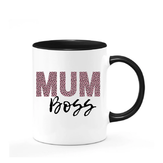 Mum Boss Ceramic Mug