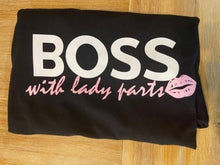 Load image into Gallery viewer, BOSS with Lady Parts Tshirt
