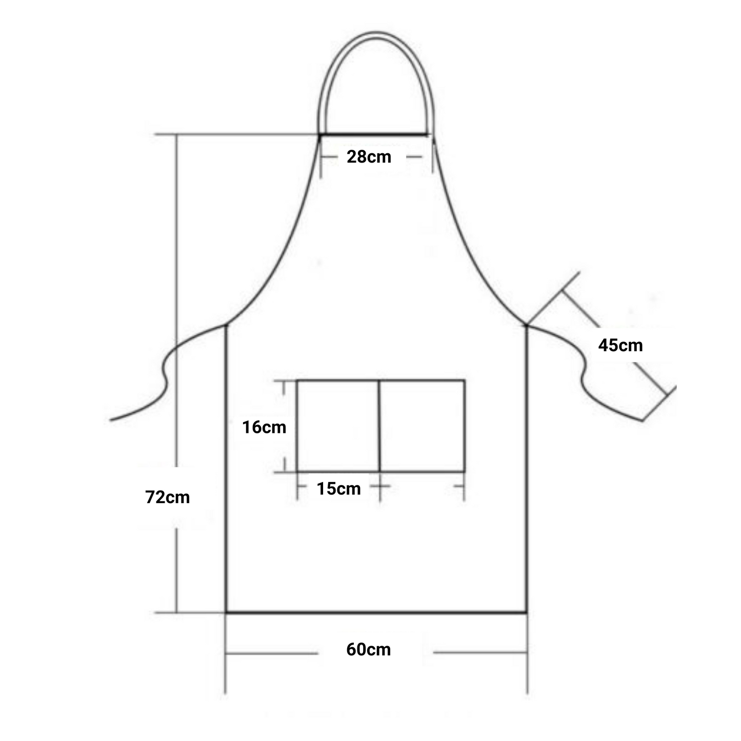 BBQ Timer Apron