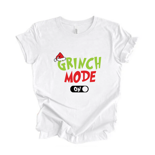 Grinch Mode On Tshirt