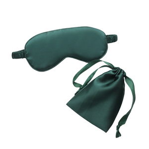Personalised Emerald Satin Sleep Mask