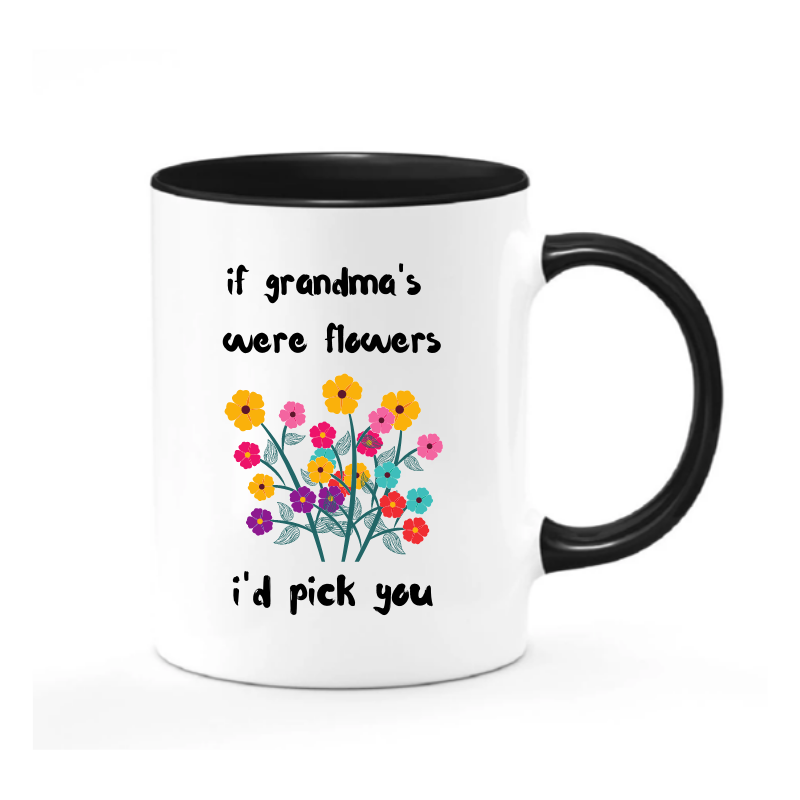 Pick Grandma Ceramic Mug