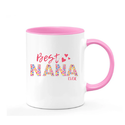 Floral Saying Mug