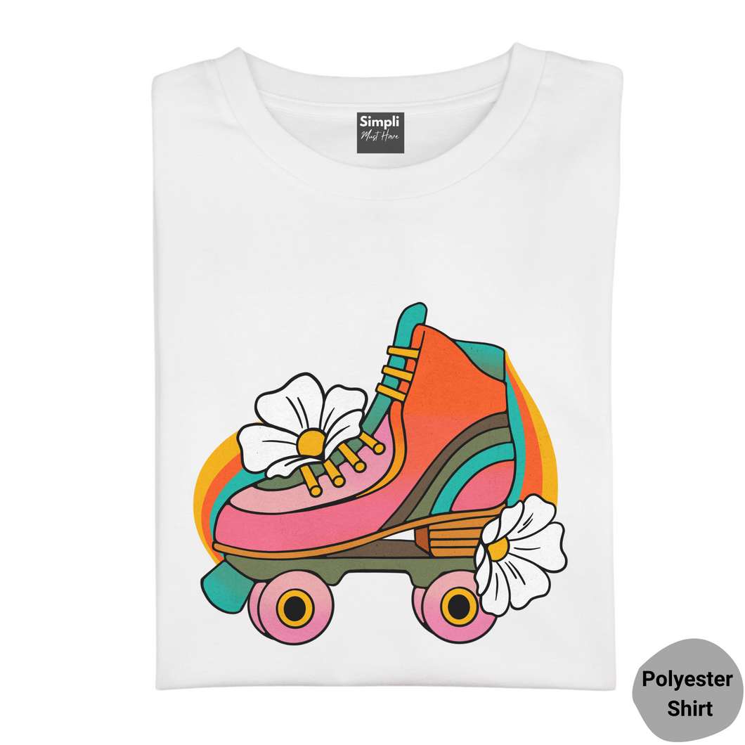 Retro Roller Skate Tshirt