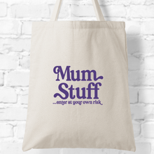 Load image into Gallery viewer, Mum Stuff Tote Bag
