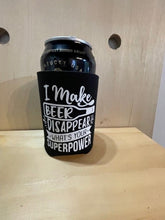 Load image into Gallery viewer, Make Beer Disappear Stubby Cooler
