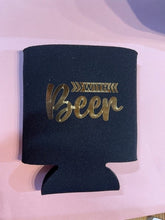 Load image into Gallery viewer, Great Ideas Start with Beer Stubby Cooler
