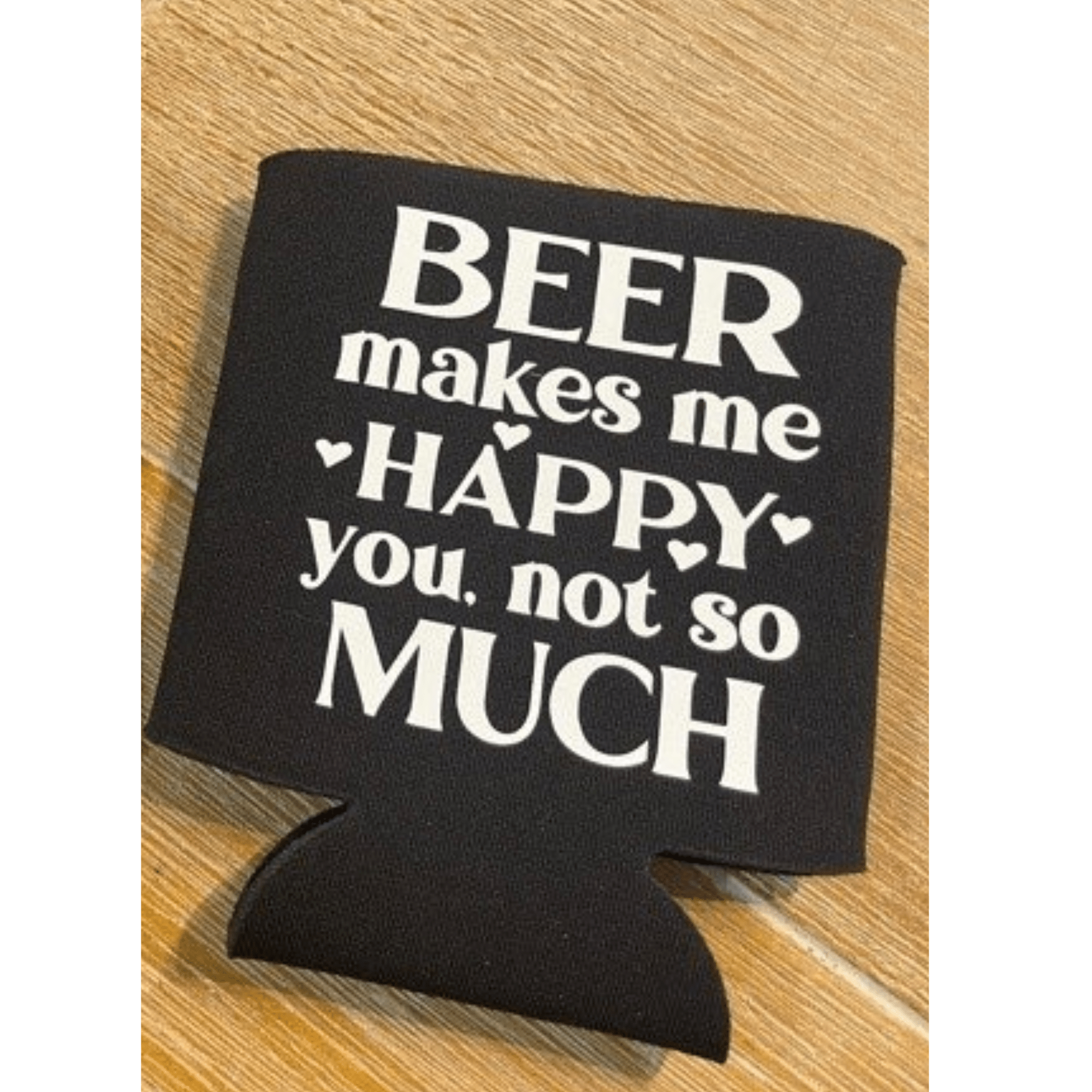 Simpli Beer Makes Me Happy Stubby Cooler