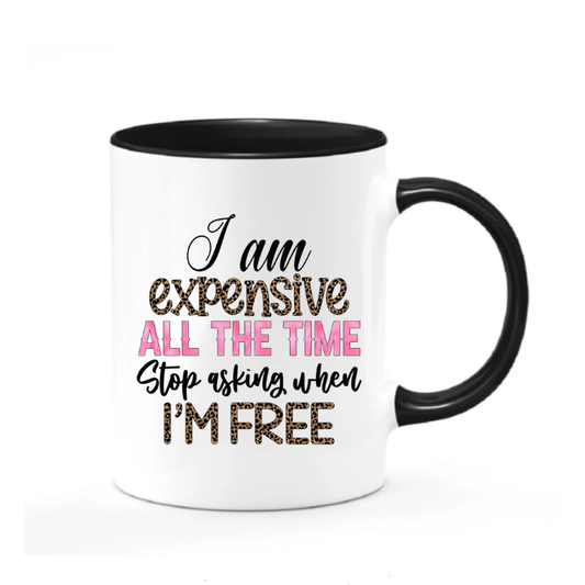 Simpli I Am Expensive All The Time Mug