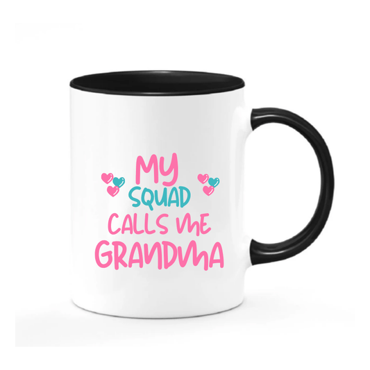 Simpli Mug My Squad Calls me Grandma Ceramic Mug