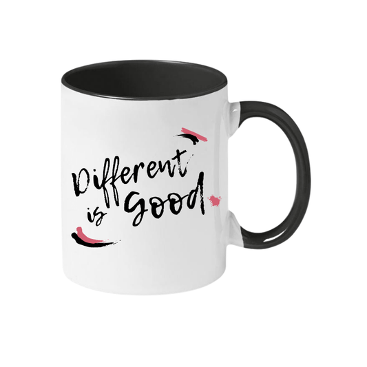Simpli Mug White and Black Different is Good Mug